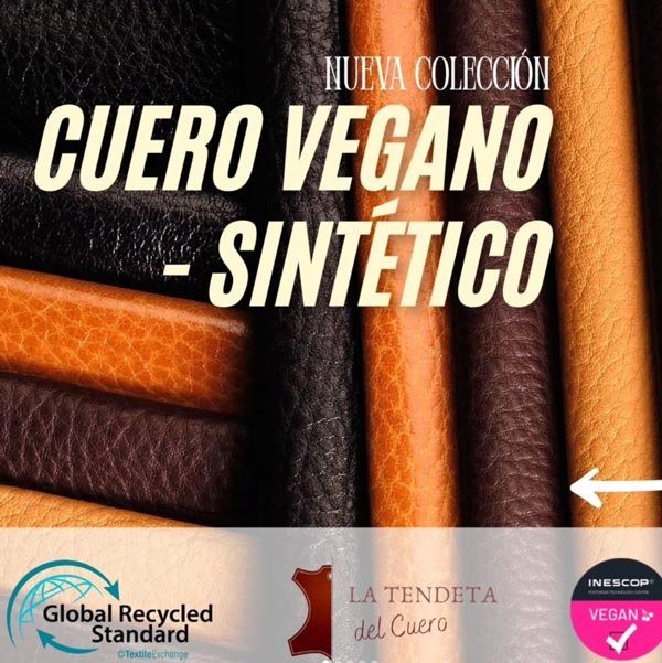 Tiendo de cuero sintetico