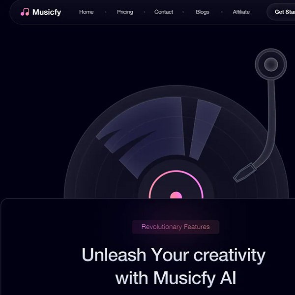 Music FY web application